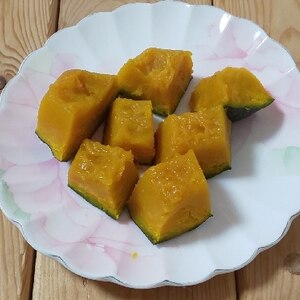 ❤　素材の甘みを引き出して！　かぼちゃの塩煮　❤